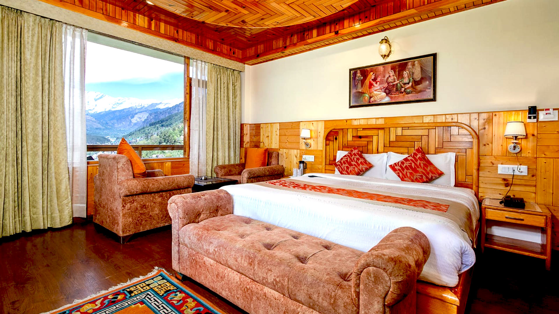 The Foghills — Deluxe Room, Manali boutique hotel